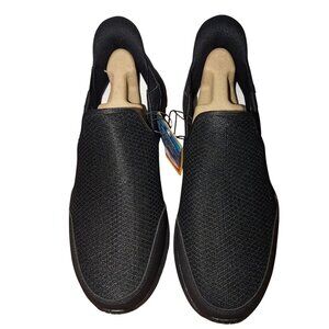 Skechers Mens Slip-On Sneakers Size 9.5 Black Mesh Upper Memory Foam Cushion